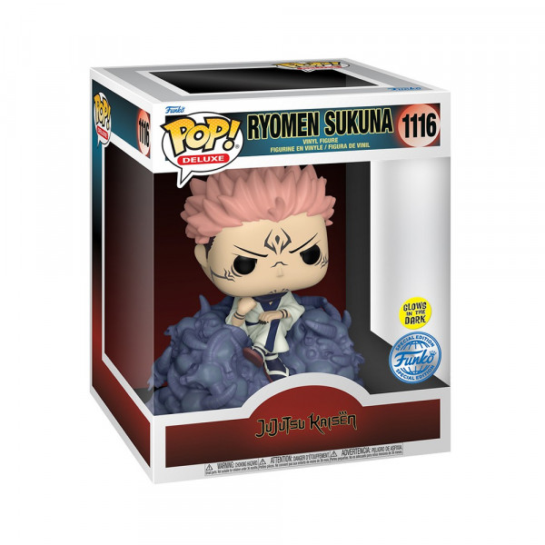 Funko POP! Deluxe Jujutsu Kaisen: Ryomen Sukuna (1116) (Glows in the Dark)